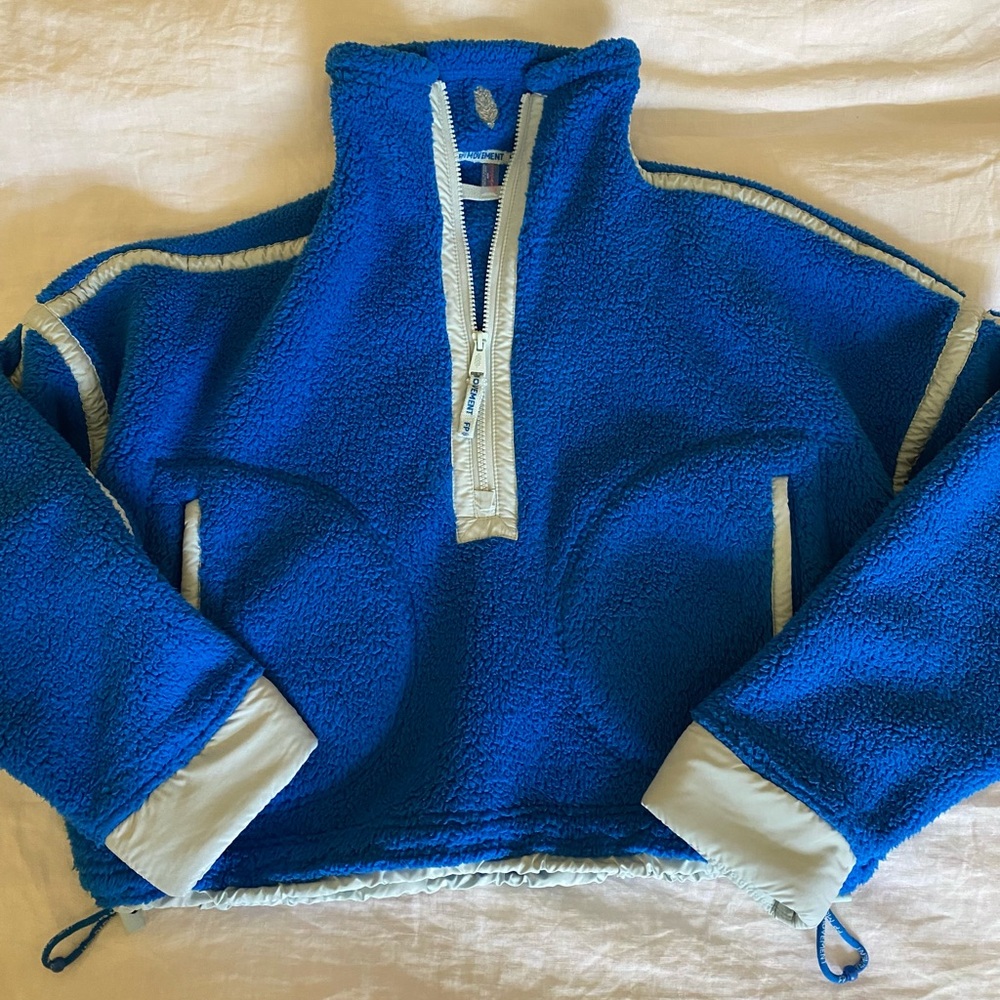 Free People Half Zip Fleece